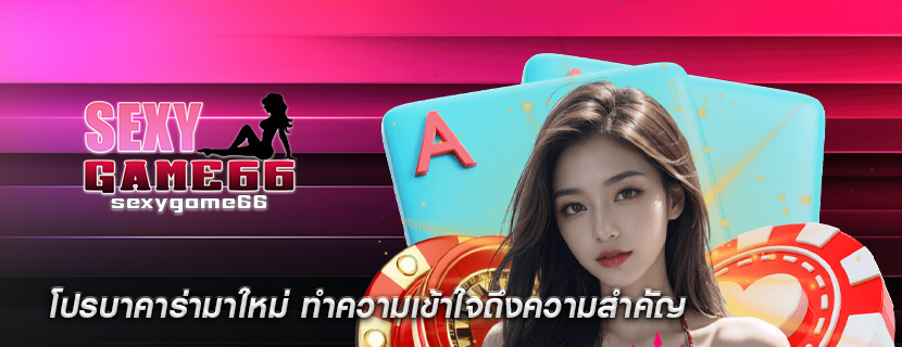 โปรบาคาร่ามาใหม่ ทำความเข้าใจถึงความสำคัญ